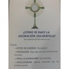 ¿COMO SE HACE LA ADORACION EUCARISTICA?