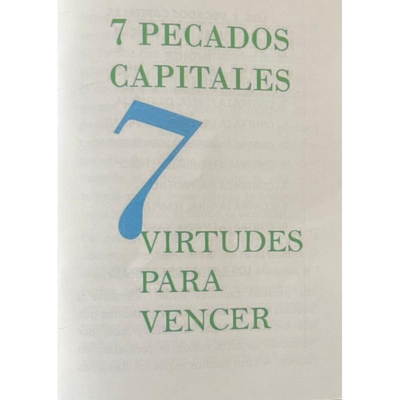 7 PECADOS CAPITALES 7 VIRTUDES PARA VENCER