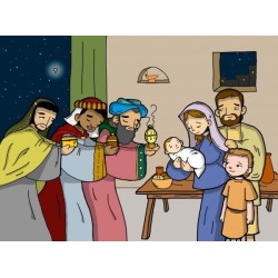 PUZLE ADORACION DE LOS REYES