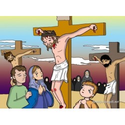 PUZLE DE LA CRUCIFIXION DE JESUS