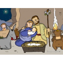 PUZLE EL NACIMIENTO DE JESUS