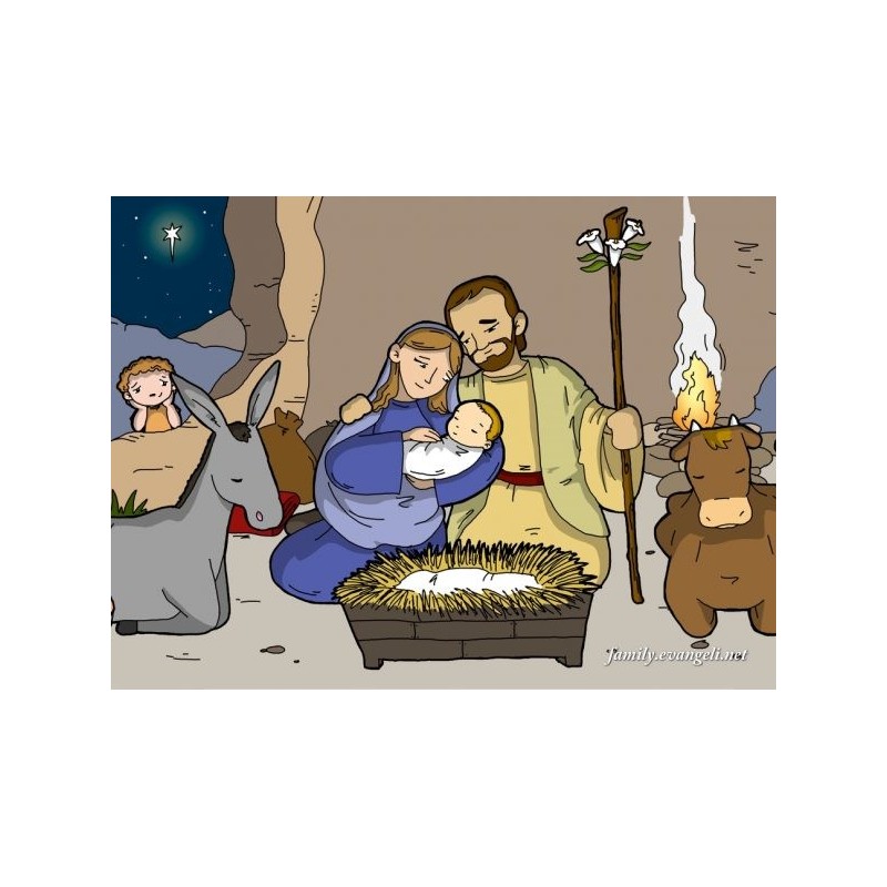 PUZLE EL NACIMIENTO DE JESUS