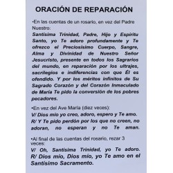 ESTAMPA ORACION REPARACION