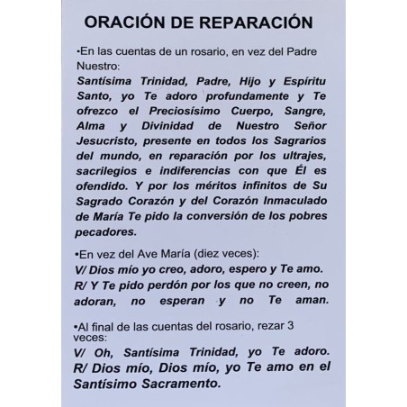 ESTAMPA ORACION REPARACION